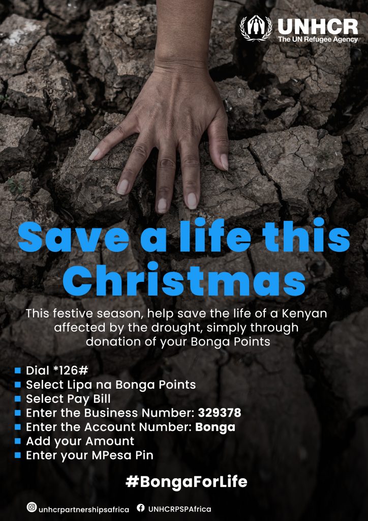 Read more about the article UNHCR, the UN Refugee Agency, Partners With Safaricom To launch The #BongaForLife Campaign To Help Drought-Affected Families