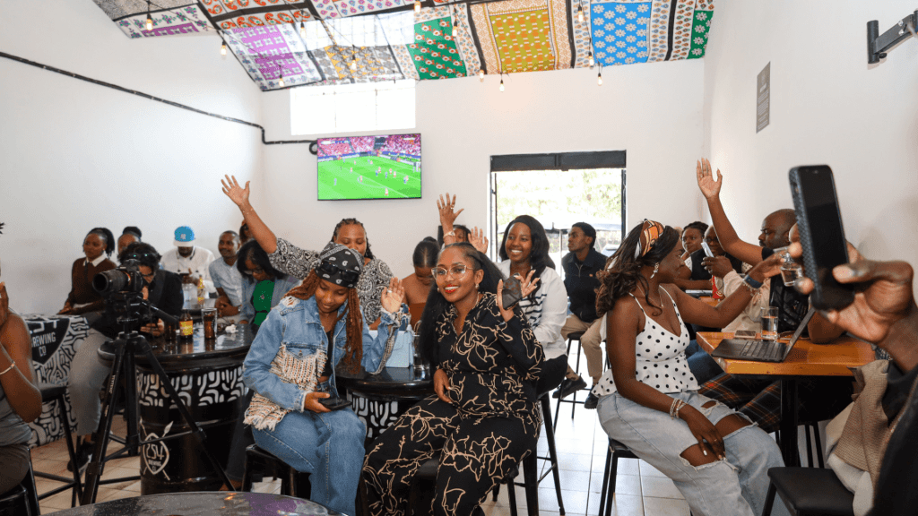 creators at Twiva's influencer round table event held at 254 brewery co